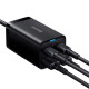 МЗП Baseus GaN3 Pro Desktop Fast Charger 2C+2U 65W EU Cable Type-CtoType-C 100W 1m Black CCGP040101 mag-6932172600334130561