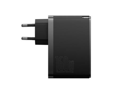 МЗП Baseus GaN5 Pro 2C+U 160W Cable Type-C to Type-C 240W(48V/5A) Black P10110825113-00 mag-6932172635046132566