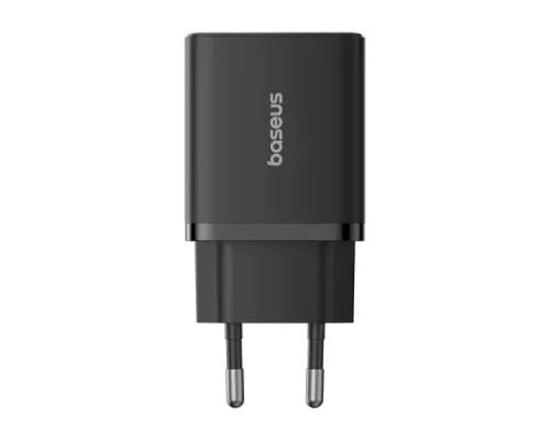 МЗП Baseus Cube Fast Charger C+U 20W EU Cluster Black P10111403113-00 дефект пакування mag-2000001589243145062