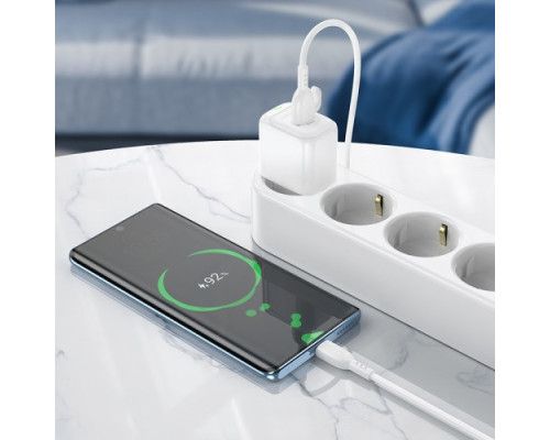 МЗП BOROFONE BAS42A Potential single-port 18W QC3.0 білий mag-6941991113789137614