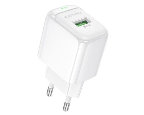 МЗП BOROFONE BAS42A Potential single-port 18W QC3.0 білий mag-6941991113789137614