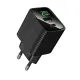 МЗП HOCO CS83A Excellent PD20W+QC3.0 charger with digital display(EU) Black mag-6942007664523153035