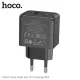 МЗП HOCO CS12A Ocean single port QC3.0 charger Black mag-6942007603683153245