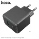 МЗП HOCO CS12A Ocean single port QC3.0 charger Black mag-6942007603683153245