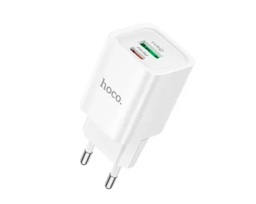 МЗП HOCO C149A Charm PD30W+QC3.0 charger White mag-6942007630337152120