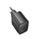 МЗП HOCO CS62A Bright PD45W(2C) charger Black mag-6942007638456139072