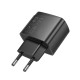 МЗП HOCO CS62A Bright PD45W(2C) charger Black mag-6942007638456139072