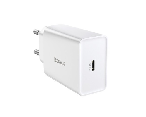 МЗП Baseus Speed Mini Quick Charger 1C 20W EU White CCFS-SN02 mag-695315620170556175
