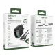 МЗП ACEFAST A90 QC18W GaN (USB-A) Cable USB to Type-C 1,2m Black mag-6974316280064153264