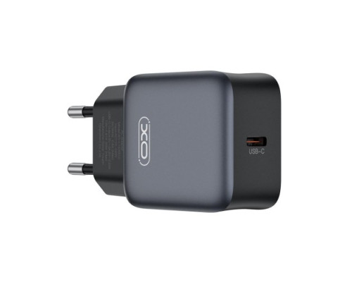 МЗП XO L155(EU) PD30W 1USB-C fast charger Чорний mag-6975837582286140446