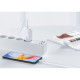МЗП XO L116 (EU) PD30W/QC18W (1USB-C+1USB-A) fast charging charger with Lightning cable Білий mag-692068084386219217