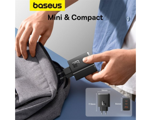 МЗП Baseus Cube Pro Fast Charger 2C+U 65W Black P10152301113-00 mag-6932172641474132568