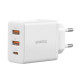 МЗП Baseus Cube Fast Charger 2U+C 30W EU Cluster White P10111402213-00 mag-6932172651145128963
