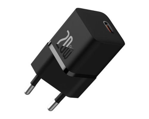 МЗП Baseus GaN5 Fast Charger(mini) 1C 20W Cable Type-C to Type-C 1m Black P10110900113-00 mag-6932172654504135320