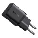 МЗП Baseus GaN5 Fast Charger (mini) 1C 25W EU Cable Type-C to Type-C 1m Black P10110909113-01 mag-693217265819960901