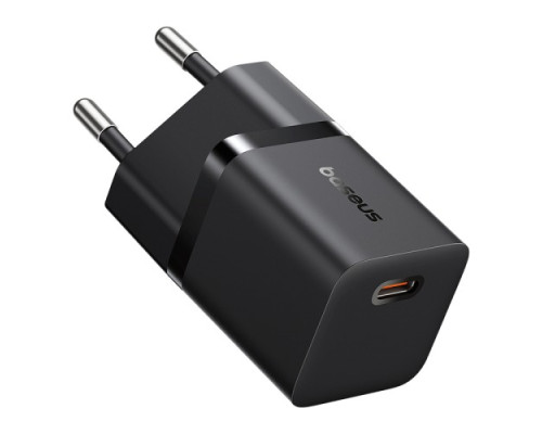 МЗП Baseus GaN5 Fast Charger (mini) 1C 25W EU Cable Type-C to Type-C 1m Black P10110909113-01 mag-693217265819960901