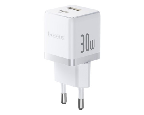 МЗП Baseus Palm Type-C+USB 30W White P1011160A213-00 mag-6932172672485129011