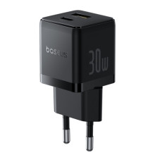 МЗП Baseus Palm Fast Charger C+U 30W + Cable Type-C to Type-C Black P1011160A113-01 mag-6932172677343135341