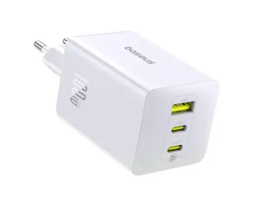 МЗП Baseus EnerFill FE11 Fast Charger 2C+U 100W EU White P10182102213-00 mag-6932172690649152089