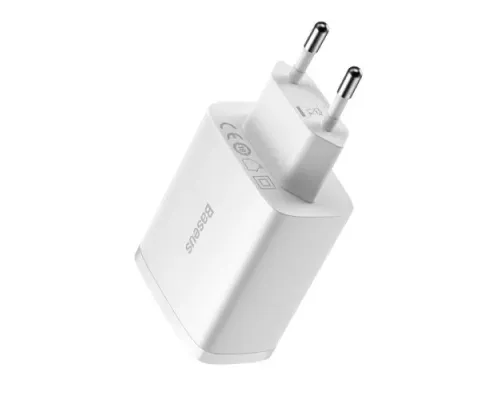 МЗП Baseus Compact Charger 3-USB 17W EU White CCXJ020102 mag-6932172606978145675
