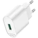 МЗП HOCO C109A Fighter single port charge 10.5W EU White mag-6942007656580153865
