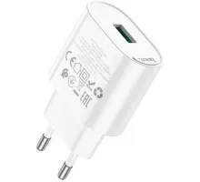 МЗП HOCO C109A Fighter single port charge 10.5W EU White mag-6942007656580153865