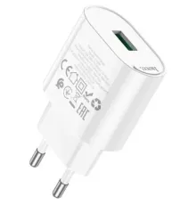 МЗП HOCO C109A Fighter single port charge 10.5W EU White mag-6942007656580153865