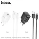 МЗП HOCO C140A Smart single port QC3.0 charger set 18W (QC/FCP/AFC) +Micro Black mag-6942007627801153091