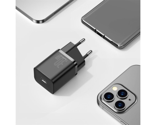 МЗП Baseus Super Si Quick Charger 1C 30W EU Black CCSUP-J01 mag-695315620506256184