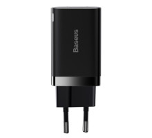 МЗП Baseus Super Si Pro Quick Charger C+U 30W EU Black CCSUPP-E01 mag-6953156206342129990
