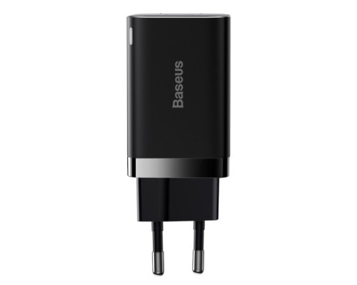 МЗП Baseus Super Si Pro Quick Charger C+U 30W EU Black CCSUPP-E01 mag-6953156206342129990