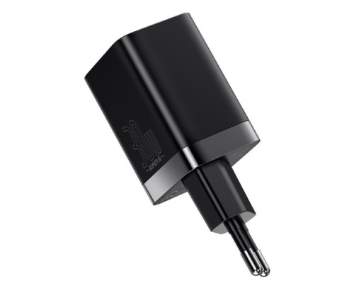 МЗП Baseus Super Si Pro Quick Charger C+U 30W EU Black CCSUPP-E01 mag-6953156206342129990