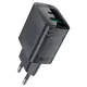 МЗП ACEFAST A78 PD20W GaN (USB-A+USB-C) charger Black mag-6974316283256153277