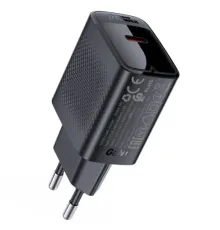 МЗП ACEFAST A82 PD20W GaN single USB-C charger Black mag-6974316283232153791