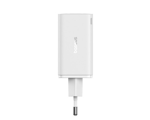 МЗП Baseus GaN6 Pro Fast 2C+2U 65W Cable Type-C to Type-C 1m White P10162701213-00 mag-693217264443756127