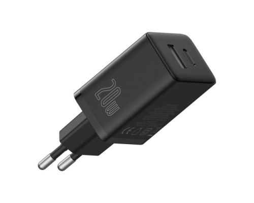 МЗП Baseus Cube Fast Charger C+U 20W EU Cluster Black P10111403113-00 mag-6932172651152128964