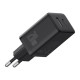 МЗП Baseus Cube Fast Charger C+U 20W EU Cluster Black P10111403113-00 mag-6932172651152128964