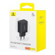 МЗП Baseus Cube Fast Charger C+U 20W EU Cluster Black P10111403113-00 mag-6932172651152128964