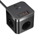 МЗП Baseus PowerCombo Cube Power Strip 3AC+2U+2C 30W 1.5m EU Black E00066400117-00 mag-6932172651121152080