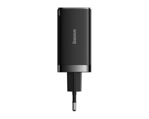 МЗП Baseus GaN5 Pro Fast Charger 2C+U 65W EU Cable Type-C to Type-C 1m Black CCGP120201 mag-6932172617523128878