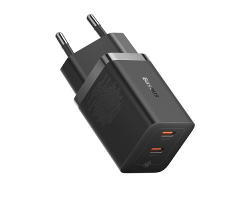 МЗП Baseus GaN5 Pro Fast Charger C+C 40W EU Black CCGP180101 mag-693217262790456112