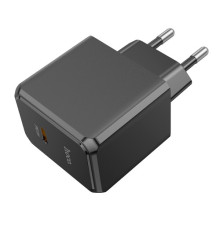 МЗП HOCO CS13A Ocean single port PD20W charger Black mag-6942007603805138640