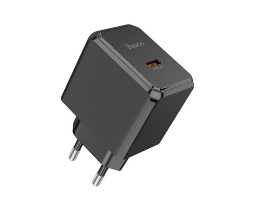 МЗП HOCO CS15A Ocean single port PD30W charger Black mag-6942007603959131465