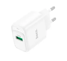 МЗП HOCO C140A Smart single port QC3.0 charger 18W (QC/FCP/AFC) White mag-6942007627795153027