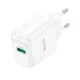 МЗП HOCO C140A Smart single port QC3.0 charger 18W (QC/FCP/AFC) White mag-6942007627795153027
