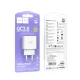 МЗП HOCO C140A Smart single port QC3.0 charger 18W (QC/FCP/AFC) White mag-6942007627795153027