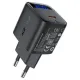 МЗП ACEFAST A113 PD20W GaN (USB-C) with digital display Black mag-6974316284413153314