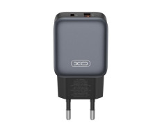 МЗП XO L156(EU) PD30W/QC18W(1A1C) fast charger Чорний mag-6975837582316140448