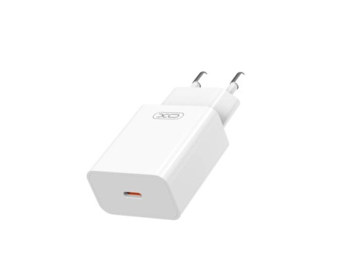 МЗП XO L126 USB-C PD20W Fast Charging Charger with Lightning cable Білий mag-692068084690057241