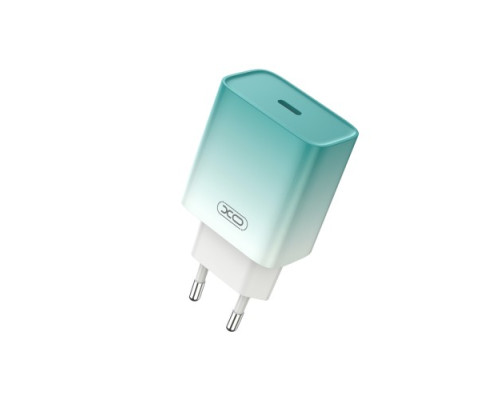 МЗП XO CE18 (EU) PD30W USB-C fast charging charger Синій mag-692068085172019236